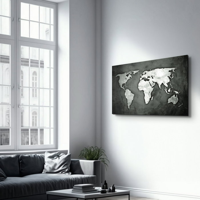 Wallity Pintura Decorativa de Vidrio Templado Multicolor 70 x 110 cm